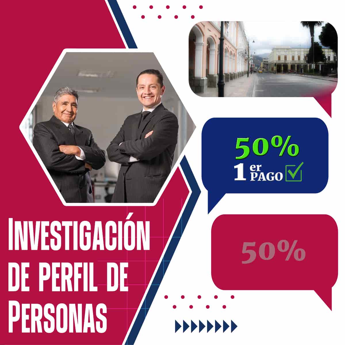 Detectives Riobamba para seguimiento del perfil de personas – Pago inicial