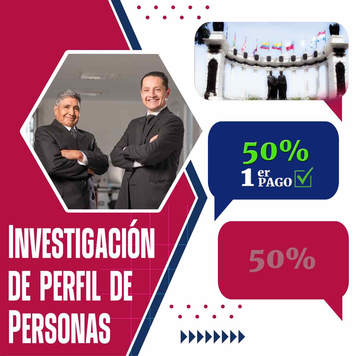 MOCHsolo Detectives Guayaquil para seguimiento del perfil de personas – Pago inicial