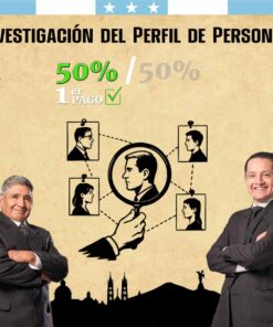 Detectives Guayaquil para seguimiento del perfil de personas – Pago inicial