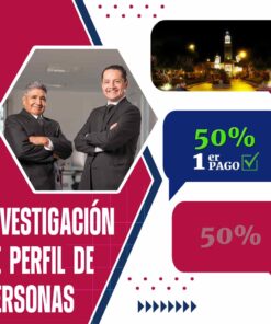 Detectives Machala para seguimiento del perfil de personas – Pago inicial