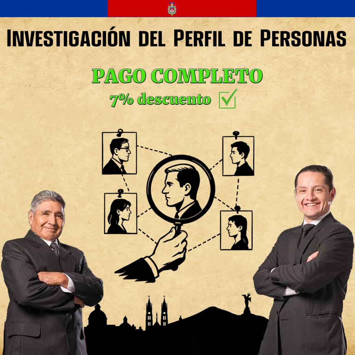 MOCHsolo Detectives Quito para seguimiento del perfil de personas econ贸mico