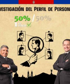 Detectives Quito para seguimiento del perfil de personas – Pago inicial