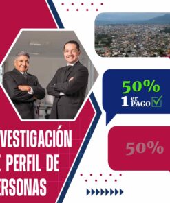 Detectives Santo Domingo de los Tsachilas para seguimiento del perfil de personas – Pago inicial