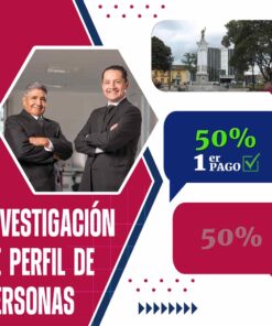Detectives Tulcán para seguimiento del perfil de personas – Pago inicial
