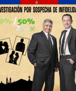 Detectives Quito sospecha de infidelidad – Pago final
