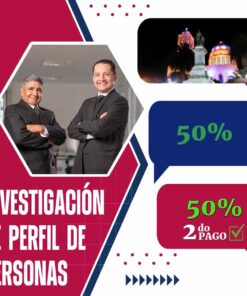 Detectives Privados Ambato para seguimiento del perfil de personas – Pago final (50 %)
