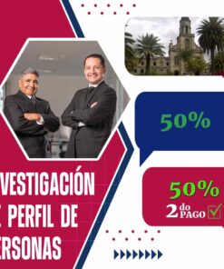 Detectives Privados Azogues para seguimiento del perfil de personas – Pago final (50 %)
