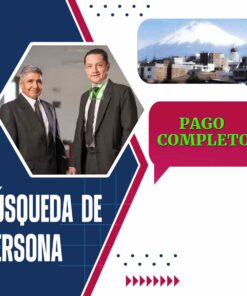 Detectives Privados Latacunga Búsqueda de persona - Servicio de localización
