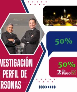Detectives Privados Machala para seguimiento del perfil de personas – Pago final (50 %)