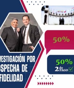 Detectives Privados Guayaquil sospecha de infidelidad – Pago final (50%)