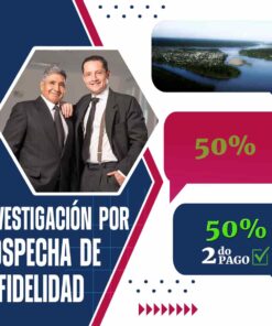 Detectives Privados Orellana sospecha de infidelidad – Pago final (50%)