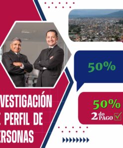 Detectives Privados Santo Domingo de los Tsachilas para seguimiento del perfil de personas – Pago final (50 %)