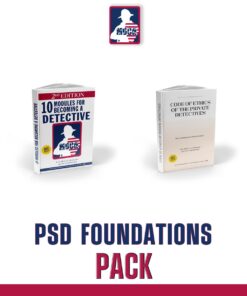 PSD Foundations Pack | Professional Training for Private Detectives