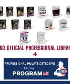 PSD Official Professional Library and Professional Private Detective Training Program